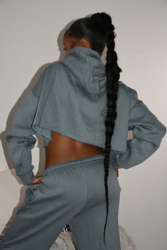 Grey cropped tracksuit ‘Masterclass cropped’